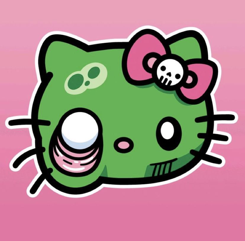 Adorable hello kitty halloween pfp for your profile 2024